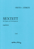 Grete v. Zieritz: Sextett. Für Fagott und Streichquintett. Partitur - Noten