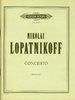 Lopatnikoff [Lopatnikow]: Concerto [Konzert], Op. 43 for Orchestra. Studienpartitur