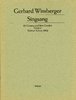 Gerhard Wimberger: Singsang. Für Gesang und Jazz-Combo. Partitur - Noten