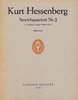 Kurt Hessenberg: Streichquartett Nr. 2. Stimmensatz - Noten