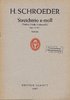 Schroeder: Streichtrio e-Moll Op. 14 No. 1. Partitur - Violine, Viola und Violoncello - Noten