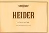 Werner Heider: Kunst-Stoff. Für Elektro-Klarinette, präpariertes Klavier und Tonband - Noten