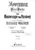 Richard Wagner: Apotheose des Hans Sachs. Partitur. aus "Die Meistersinger von Nürnberg"