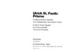 10 x Ulrich St. Fauth: Prisma. Chorpartitur. Für Männerchor (TTBB), Sprecher und 5 Schlagzeugern