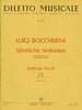 Luigi Boccherini: Sinfonia No. 8. A-Dur (G 508) Op. 12/6. Partitur - Noten