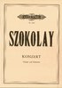 Sándor Szokolay: Konzert für Violine und Orchester. Studienpartitur - Noten