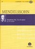 Mendelssohn: Symphony No. 3 in A minor. Op. 56 'Scottish'. Studienpartitur mit CD - Noten