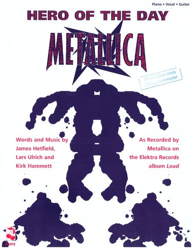 Metallica: Hero of the Day - Noten